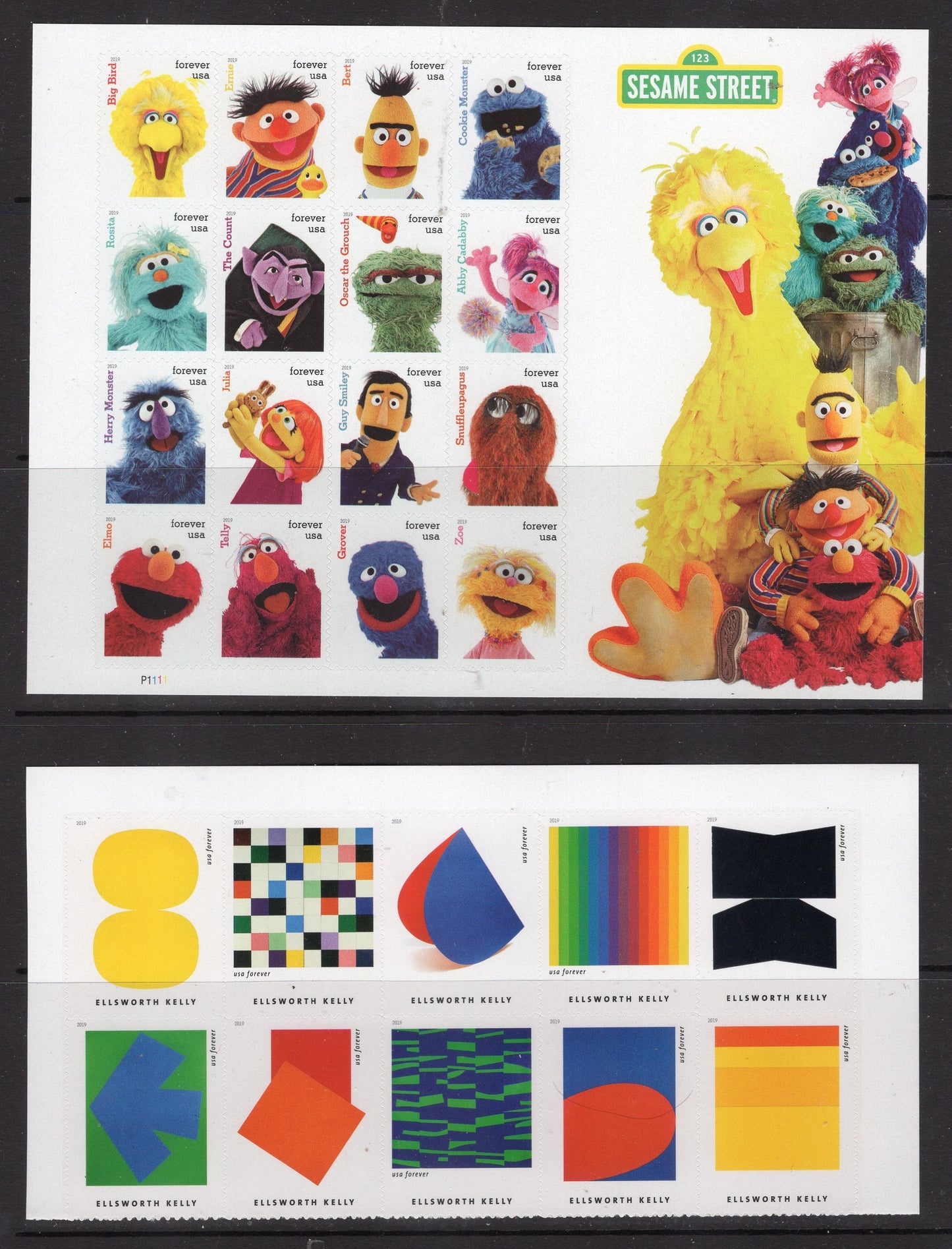 1 ea ALL 97 COMMEMORATIVE Stamps issued in 2019 (4 Scans) - Bright fresh Unused Fresh Postage Stamps - Vintage 2019