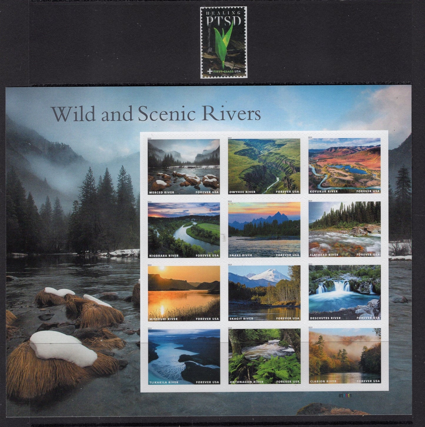 1 ea ALL 97 COMMEMORATIVE Stamps issued in 2019 (4 Scans) - Bright fresh Unused Fresh Postage Stamps - Vintage 2019