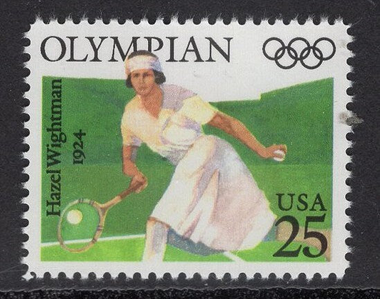 TENNIS WIGHTMAN OWENS Track 1924 Olympians Commemorative Panel w/5 Stamps Illustrations Text Great Gift 8.5x11 Black American