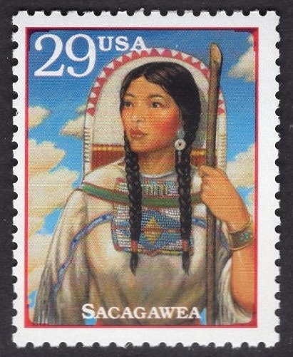 4 NATIVE AMERCAN INDIANS Geronimo Sacagawea Chief Joseph Culture Fresh Mint Unused USa Postage Stamps-Vintage 1994