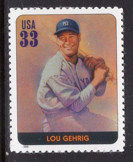 10 BASEBALL HALL of FAME Classic Players Ruth Cobb Young ++ Unused Fresh Usa Postage Stamps - Vintage 2000 - Stock# 3408 ping