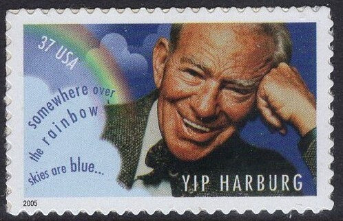 5 GONE WITH the WIND / Wizard of Oz Stamps "Somewhere Over the Rainbow" Unused Bright Usa Postage Stamps Quantity Available