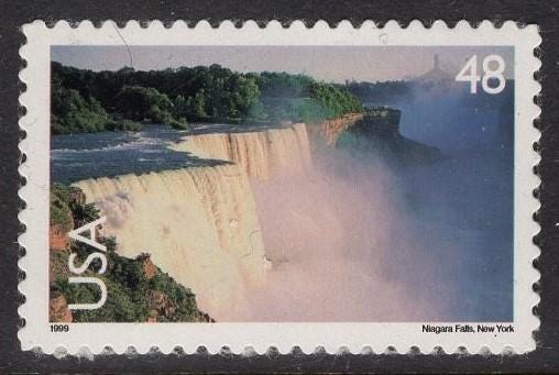 NIAGARA FALLS NY Sheet of 20 Scenic Usa Landscapes Stamps - Unused, Fresh, Bright Post Office - Vintage 1999 - Stock# C133 M