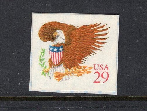 9 EAGLE and American Shield Fresh, Bright Unused US Postage Stamps - Vintage 1992 - Stock# 2595 2596 2597 ping