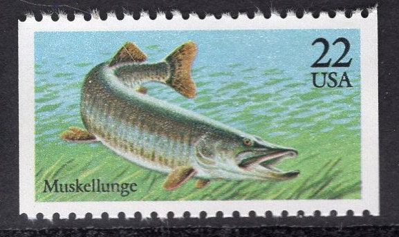 15 GAME FISH (5 different) 3 each Mint NH -Unused Fresh, Bright Usa Postage Stamps - Vintage 1986 - Stock# 2205-09 