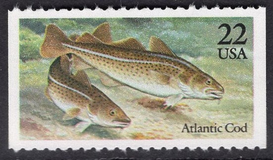 15 GAME FISH (5 different) 3 each Mint NH -Unused Fresh, Bright Usa Postage Stamps - Vintage 1986 - Stock# 2205-09 