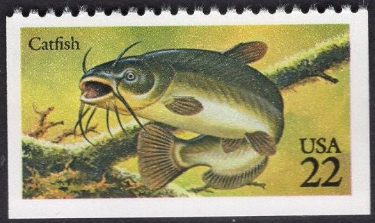 15 GAME FISH (5 different) 3 each Mint NH -Unused Fresh, Bright Usa Postage Stamps - Vintage 1986 - Stock# 2205-09 