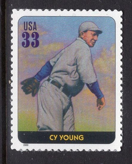 20 BASEBALL Hall of Fame with BACK TEXT Classic Players Ruth Cobb Young Gehrig ++ Fresh Mint Usa Postage Stamps-Vintage 2000 