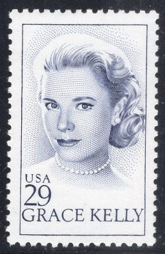 10 GRACE KELLY PRINCESS of Monaco Actress - Bright Fresh- Vintage 1993 ping